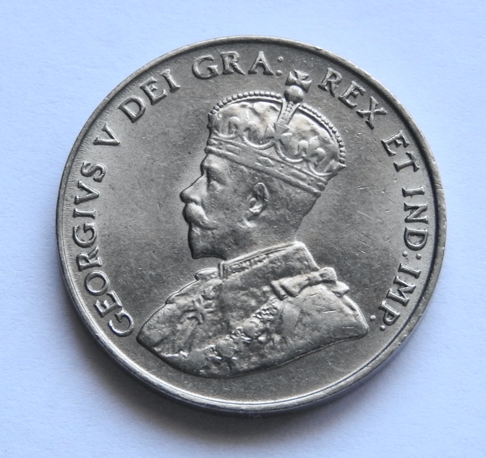 1922-5-Cent-Full-Lustre-Grade-Please